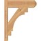 Ekena Millwork Merced Smooth Craftsman Outlooker, Western Red Cedar, 5 1/2"W x 16"D x 20"H OUT06X16X20MRC04SWR - alternate 4
